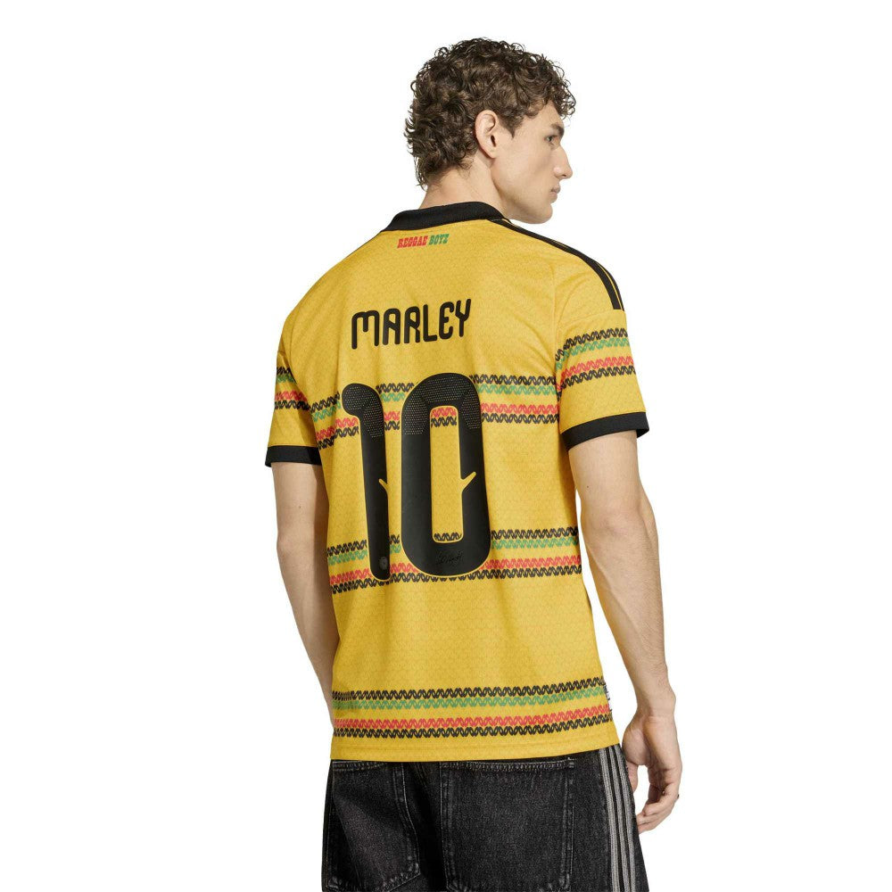 Bob Marley Jamaica National Team 2026 Home Replica Jersey - Yellow | Adidas discount