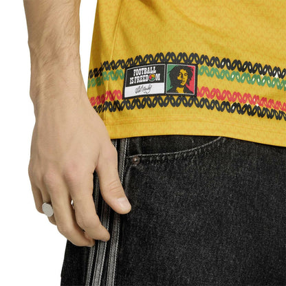 Bob Marley Jamaica National Team 2026 Home Replica Jersey - Yellow | Adidas discount