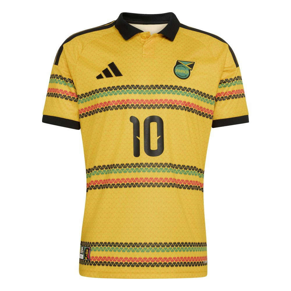 Bob Marley Jamaica National Team 2026 Home Replica Jersey - Yellow | Adidas discount