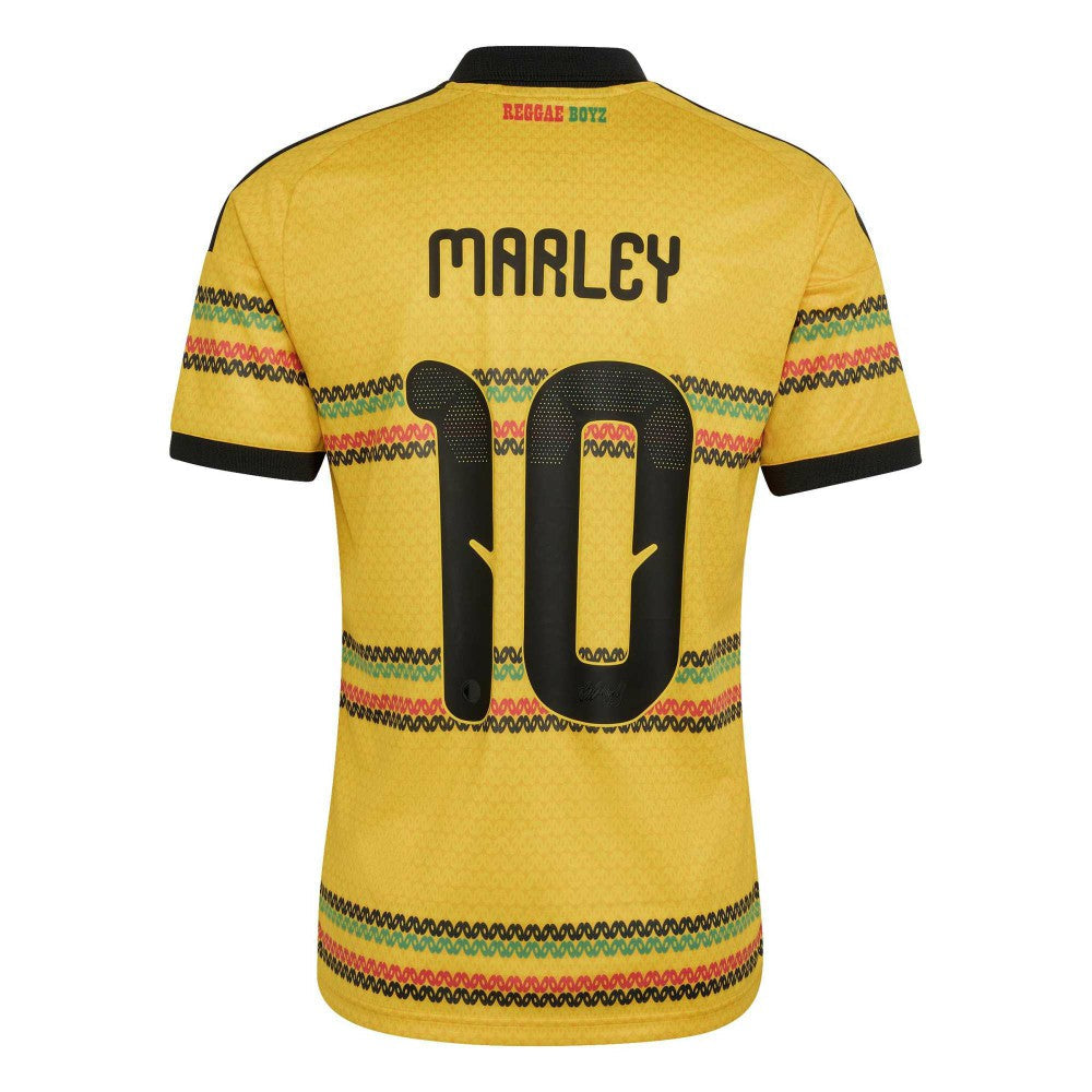Bob Marley Jamaica National Team 2026 Home Replica Jersey - Yellow | Adidas discount