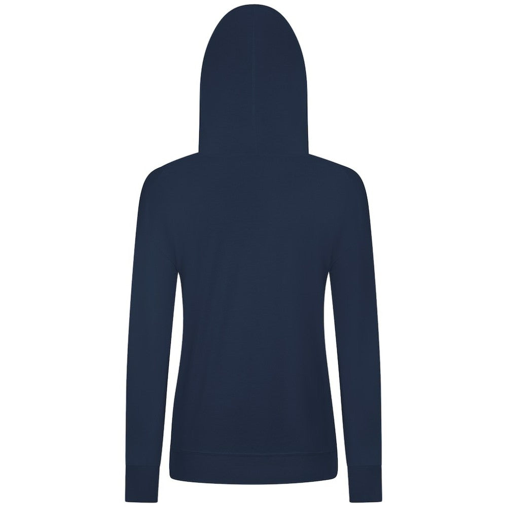 New York Yankees Levelwear Women's Relay Breaker Pullover Hoodie - Navy