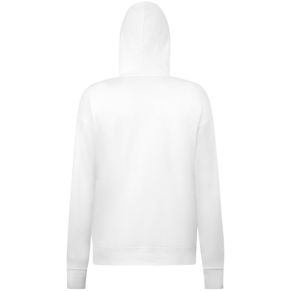 New York Mets Levelwear Women's Adorn Retro 3D Pullover Hoodie - White
