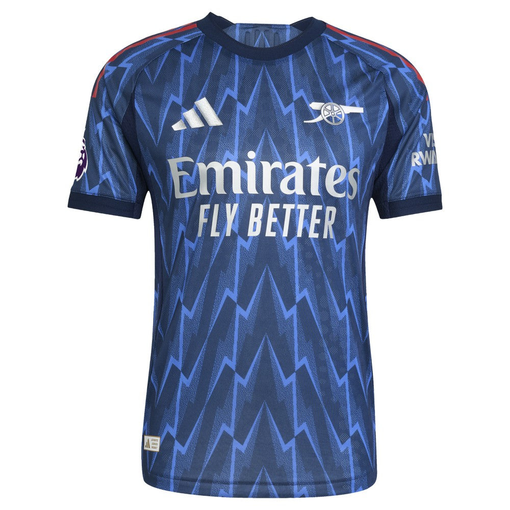 Arsenal 2025/26 Away Custom Jersey - Blue | Adidas cheap