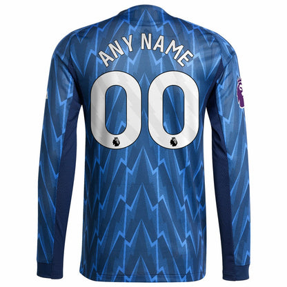 Arsenal 2025/26 Away Long Sleeve Custom Jersey - Blue | Adidas online