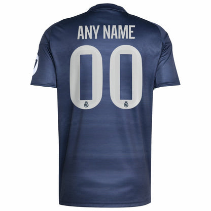 Real Madrid 2025/26 Away Replica Custom Jersey - Blue | Adidas discount