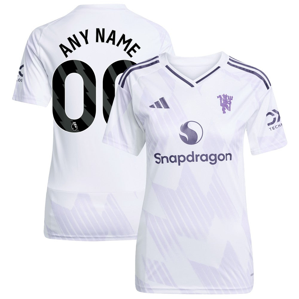 Manchester United Women's 2025/26 Away Replica Custom Jersey - White | Adidas online