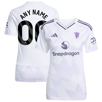 Manchester United Women's 2025/26 Away Replica Custom Jersey - White | Adidas online