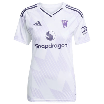 Manchester United Women's 2025/26 Away Replica Custom Jersey - White | Adidas online