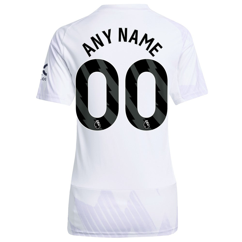 Manchester United Women's 2025/26 Away Replica Custom Jersey - White | Adidas online