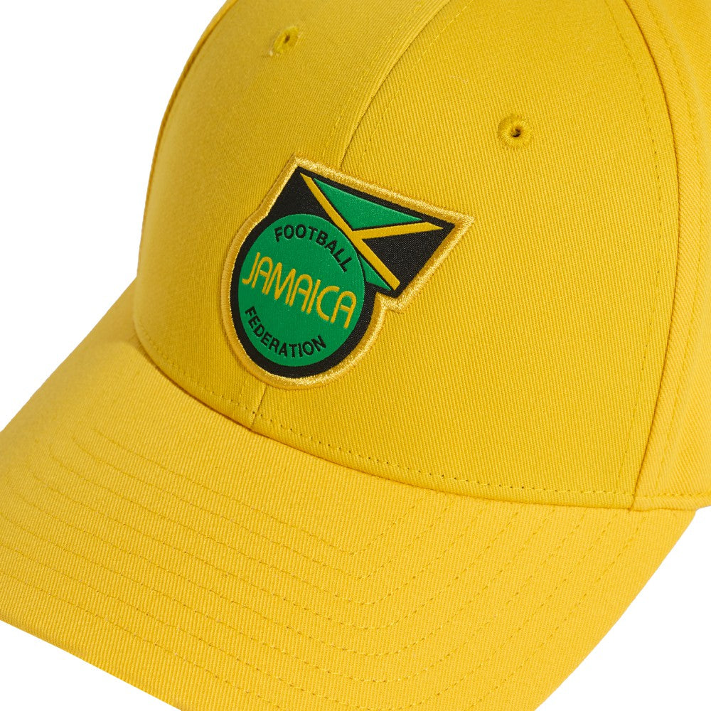Jamaica National Team Unisex Team Baseball Adjustable Hat - Yellow | Adidas on sale
