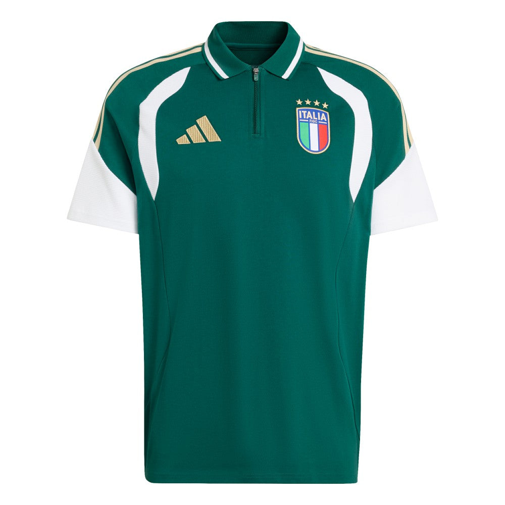 Italy National Team 2026 Tiro Training Polo - Green | Adidas sale