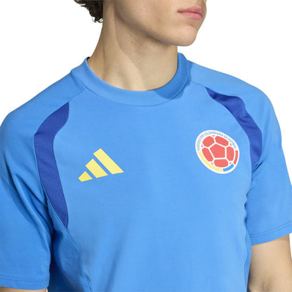 Colombia National Team FIFA x World Cup Tiro Travel T-Shirt - Blue | Adidas discount