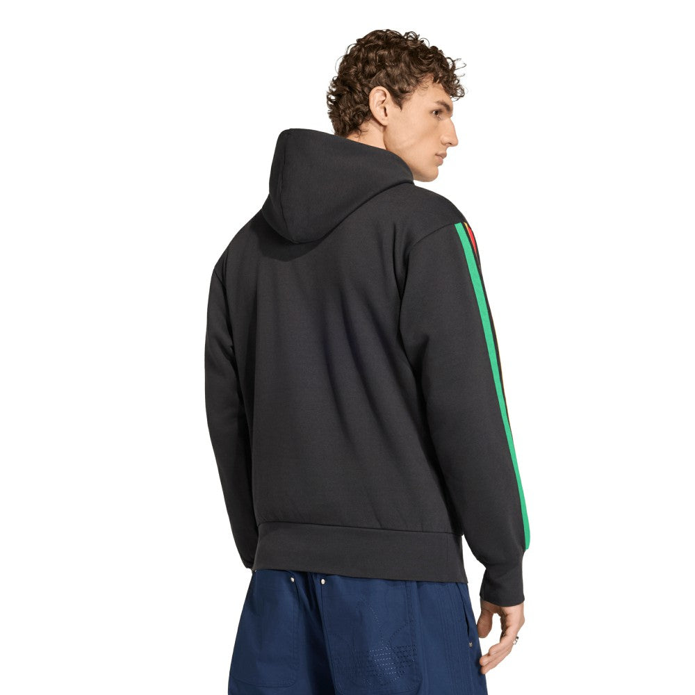 Jamaica National Team Alphaskin Fleece Hoodie - Black | Adidas outlet