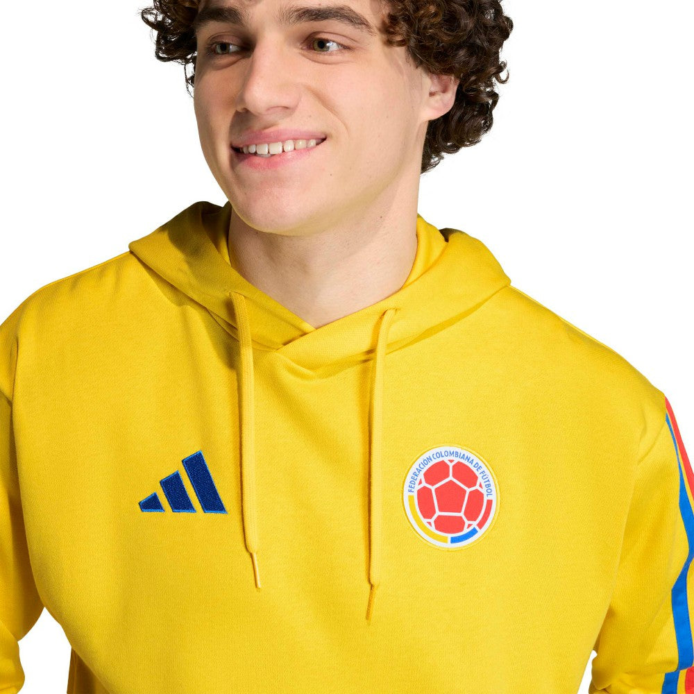 Colombia National Team FIFA x World Cup Alphaskin Fleece Hoodie - Yellow | Adidas sale