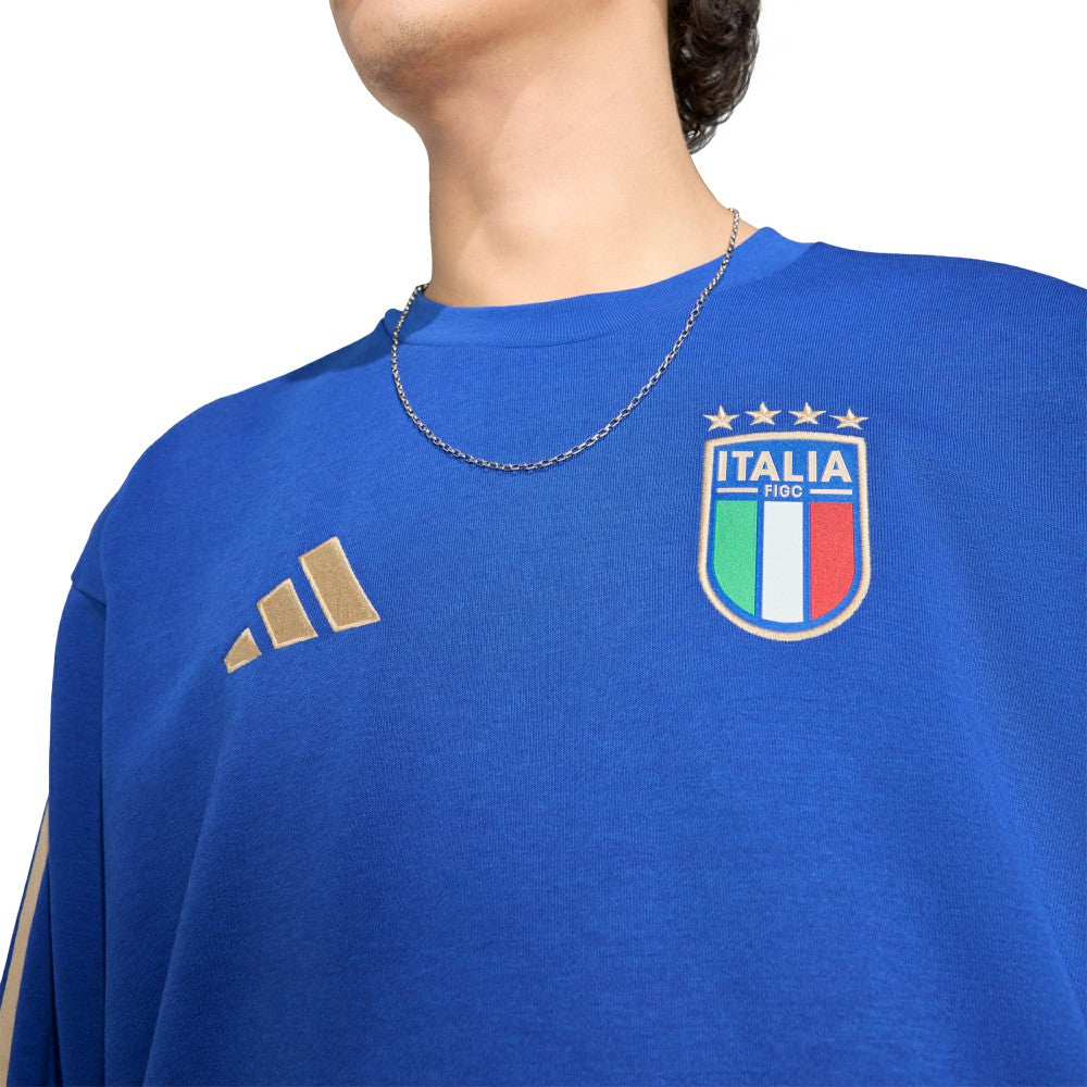 Italy National Team FIFA x World Cup Alphaskin Crewneck Sweatshirt - Blue | Adidas cheap