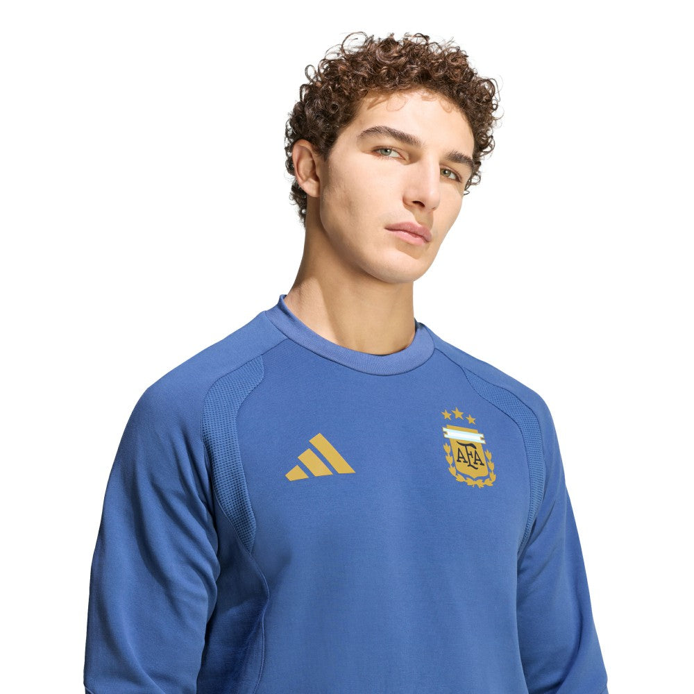 Argentina National Team FIFA x World Cup Tiro Travel Sweatshirt - Blue | Adidas for sale