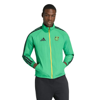Jamaica National Team Anthem Full-Zip Jacket - Green | Adidas online