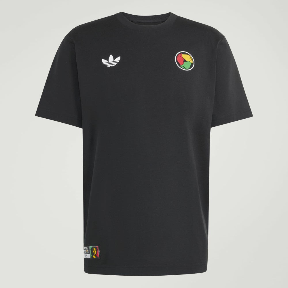 Jamaica National Team x Bob Marley Originals T-Shirt - Black | Adidas cheap
