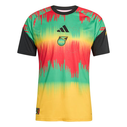 Jamaica National Team 2026 Pre-Match Training Jersey - Green | Adidas online