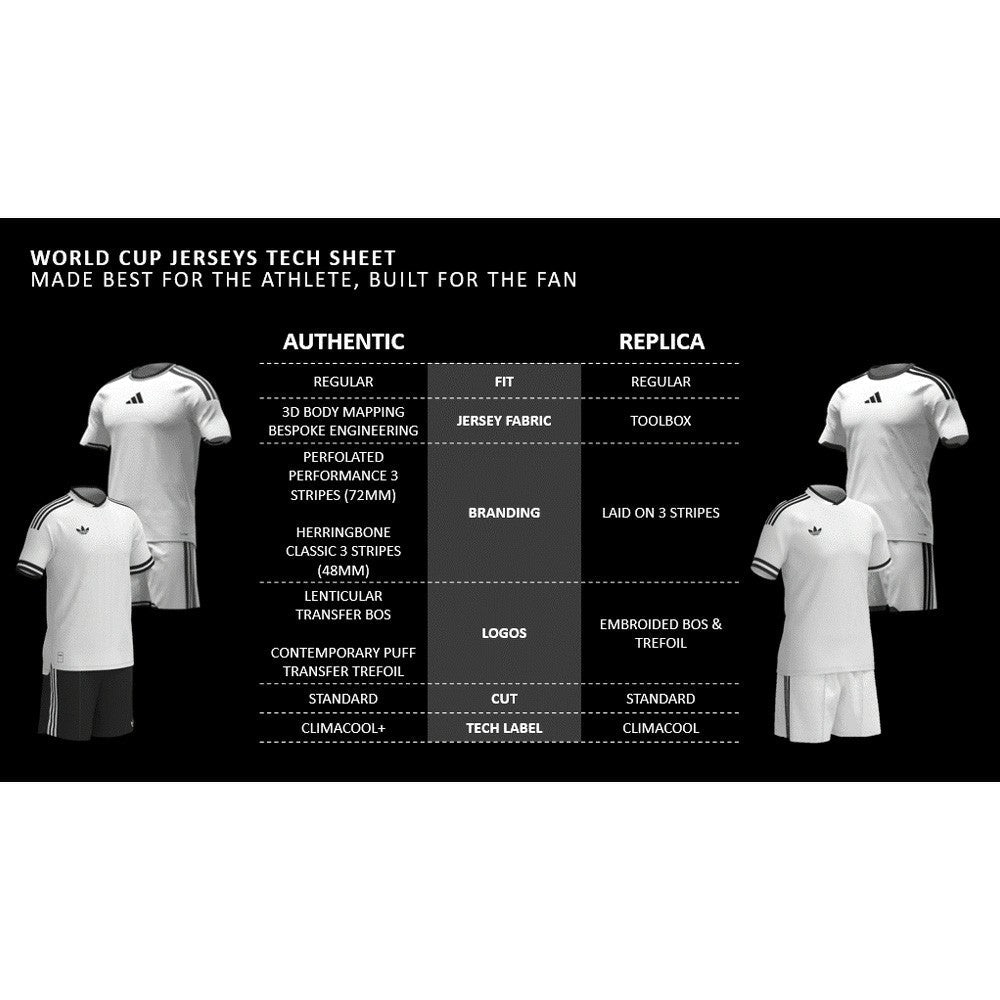 Lionel Messi Argentina National Team FIFA x World Cup 2026 Home Replica Jersey - White | Adidas on sale