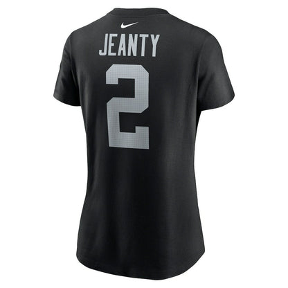 Ashton Jeanty Las Vegas Raiders Women's Name & Number T-Shirt - Black | Nike cheap