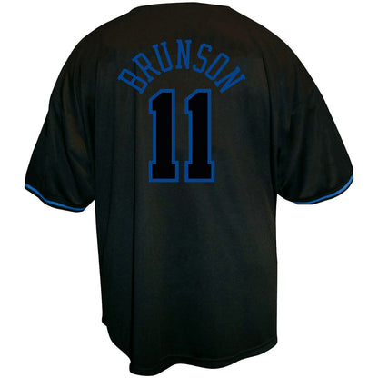 Jalen Brunson New York Knicks Big & Tall Name & Number Fashion Jersey - Black | Fanatics discount