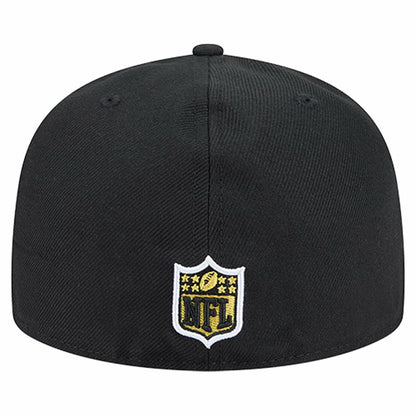 Pittsburgh Steelers New Era Soutache 59FIFTY Fitted Hat - Black sale