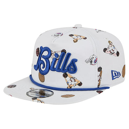 Buffalo Bills New Era Team Cheer 19TWENTY Snapback Hat - White cheap