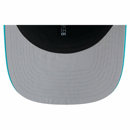 Miami Dolphins New Era Script 9SEVENTY Adjustable Hat - Aqua outlet