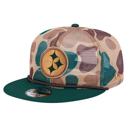 Pittsburgh Steelers New Era Duck Camo 9FIFTY Snapback Hat - Camo outlet