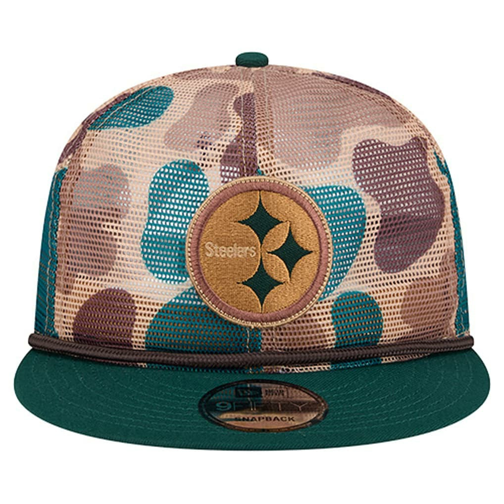 Pittsburgh Steelers New Era Duck Camo 9FIFTY Snapback Hat - Camo outlet