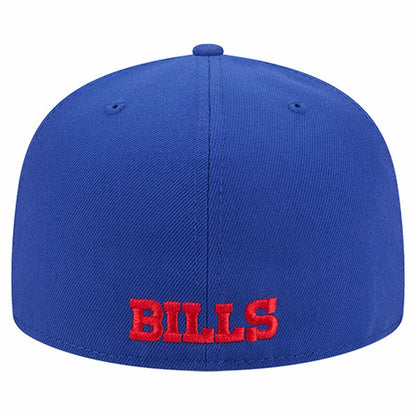 Buffalo Bills New Era Overlap Wordmark 59FIFTY Fitted Hat - Royal sale