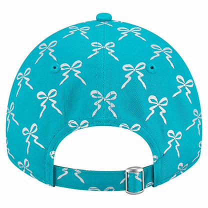 Miami Dolphins New Era Women's Ribbon 9TWENTY Adjustable Hat - Aqua on sale