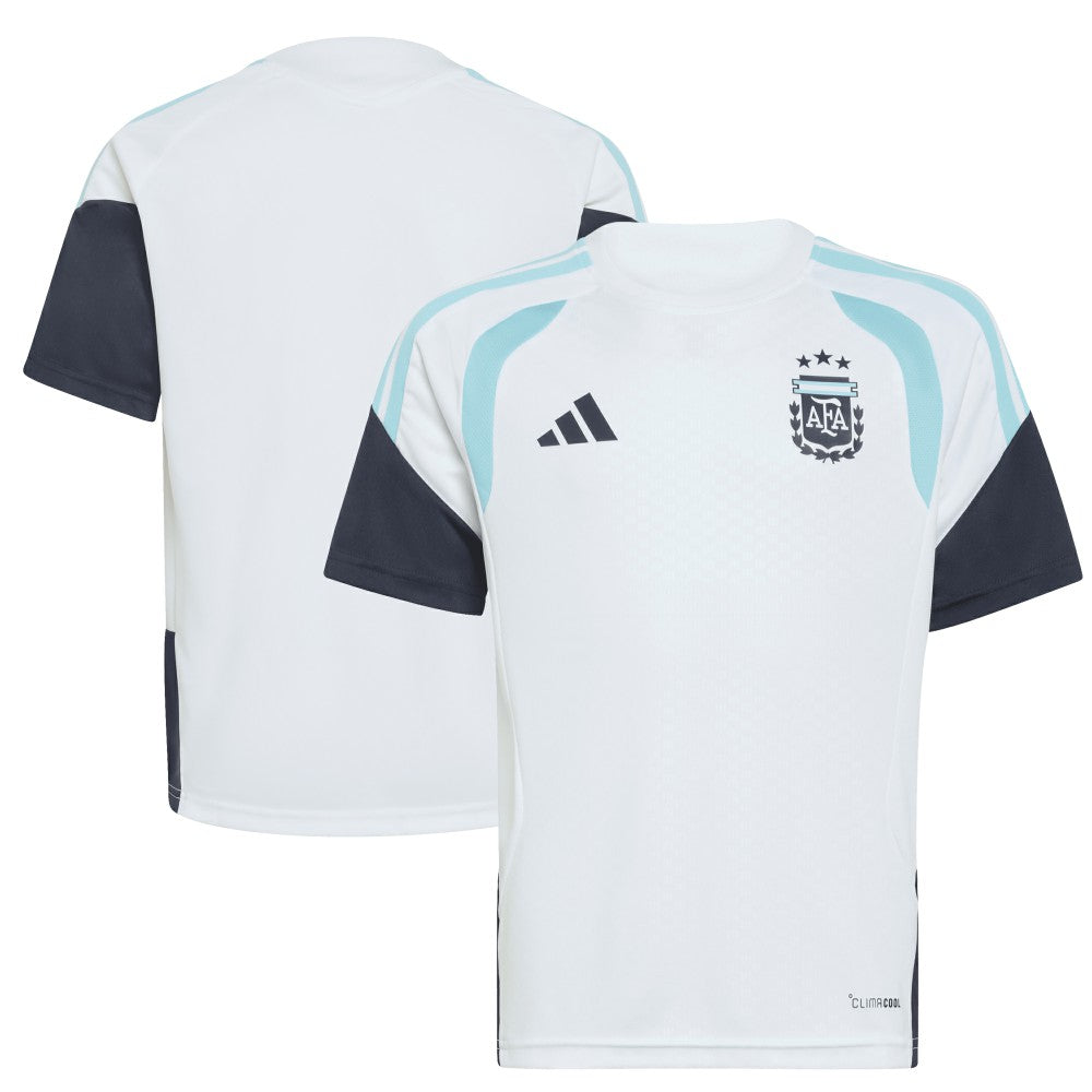 Argentina National Team Youth FIFA x World Cup 2026 Tiro Training Jersey - White | Adidas online