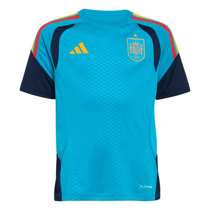 Spain National Team Youth FIFA x World Cup 2026 Tiro Training Jersey - Turquoise | Adidas online
