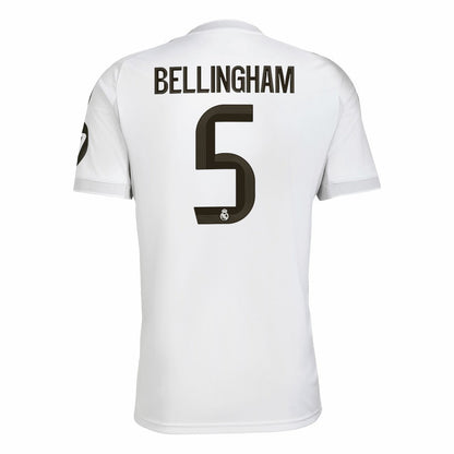 Jude Bellingham Real Madrid 2025/26 Home Replica Jersey - White | Adidas shop