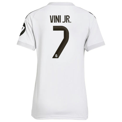 Vini Jr. Real Madrid Women's 2025/26 Home Replica Jersey - White | Adidas on sale