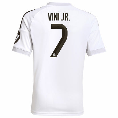 Vini Jr. Real Madrid Youth 2025/26 Home Replica Jersey - White | Adidas online