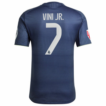 Vini Jr. Real Madrid 2025/26 Away Player Jersey - Blue | Adidas discount