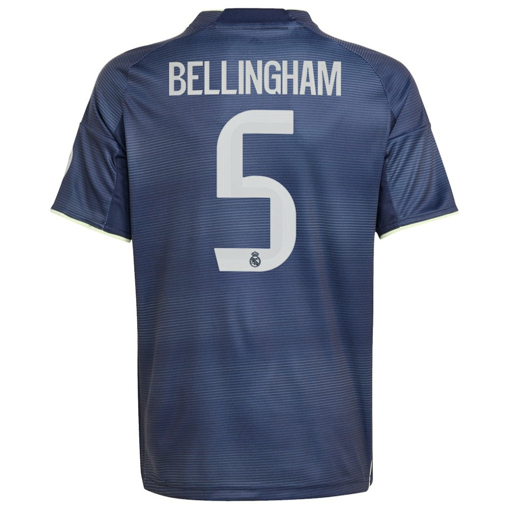 Jude Bellingham Real Madrid Youth 2025/26 Away Replica Player Jersey - Blue | Adidas online