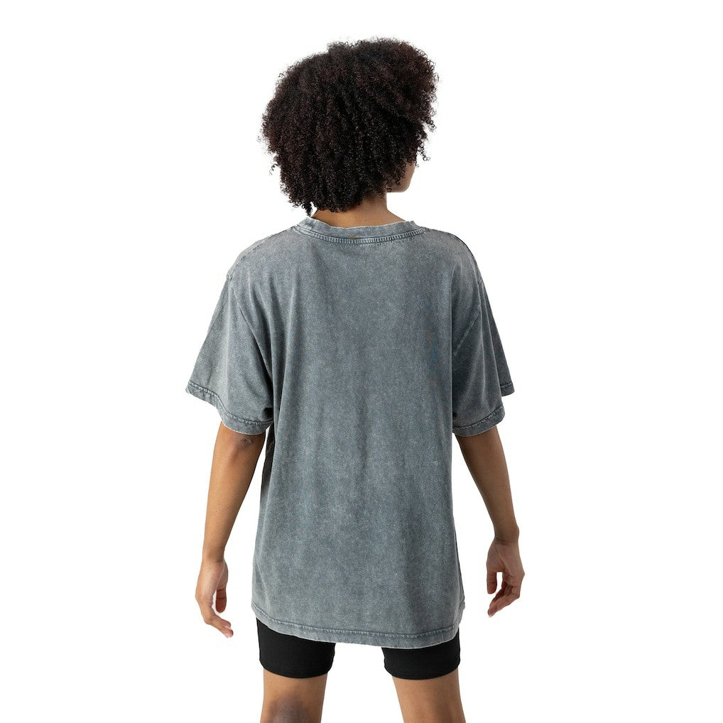 Carolina Panthers Gameday Couture Women's Peak Performance Oversized Snow Wash T-Shirt - Gray on sale