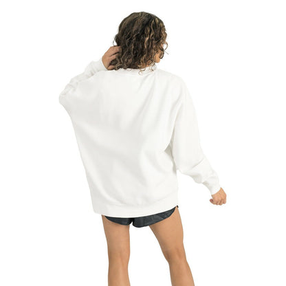 New York Jets Gameday Couture Women's Timeless Triumph Premium Fleece Pullover Sweatshirt - White on sale