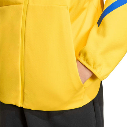 Club America Youth 2025/26 Club Anthem Full-Zip Hoodie Jacket - Yellow | Adidas cheap