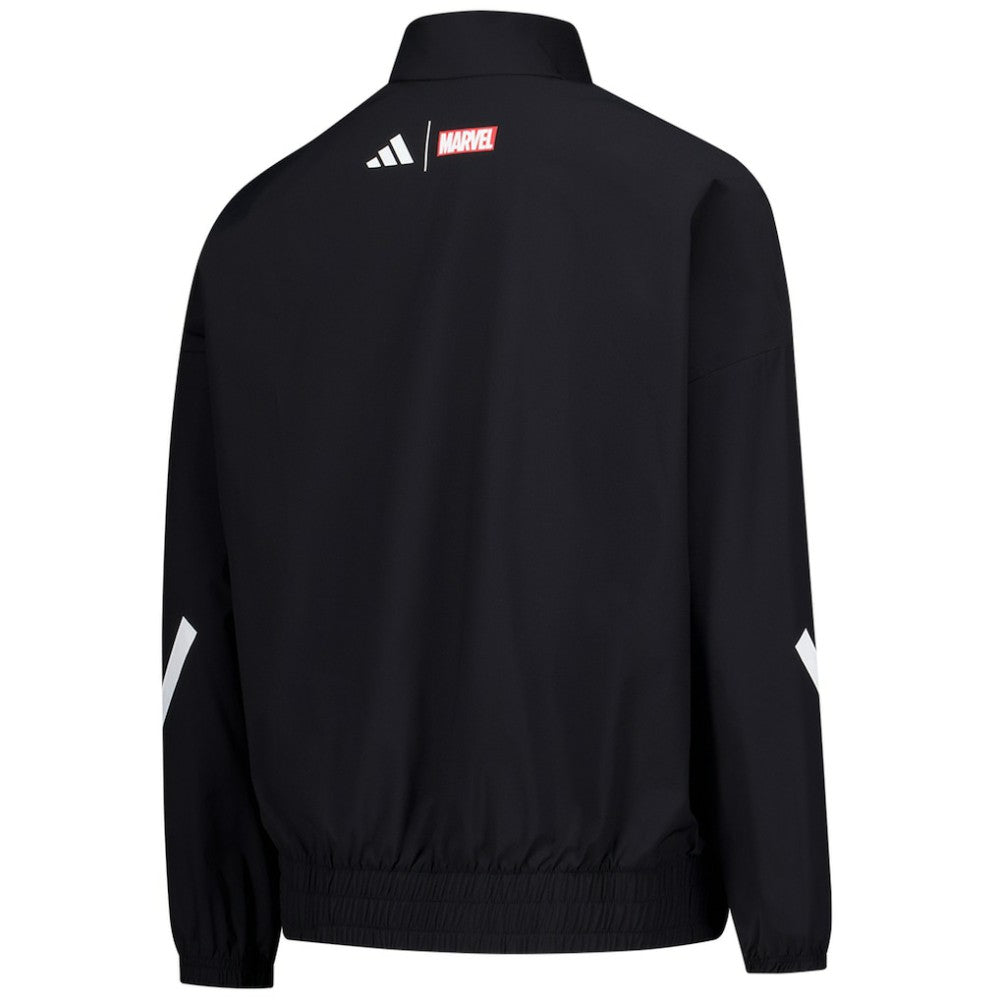 Real Madrid x Marvel Youth Anthem Full-Zip Jacket - Black | Adidas for sale
