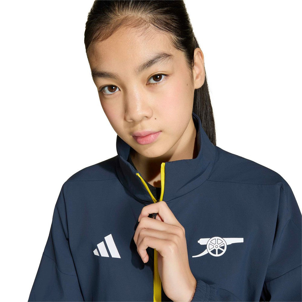 Arsenal Youth 2025/26 Club Anthem Full-Zip Jacket - Navy | Adidas shop