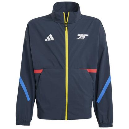 Arsenal Youth 2025/26 Club Anthem Full-Zip Jacket - Navy | Adidas shop