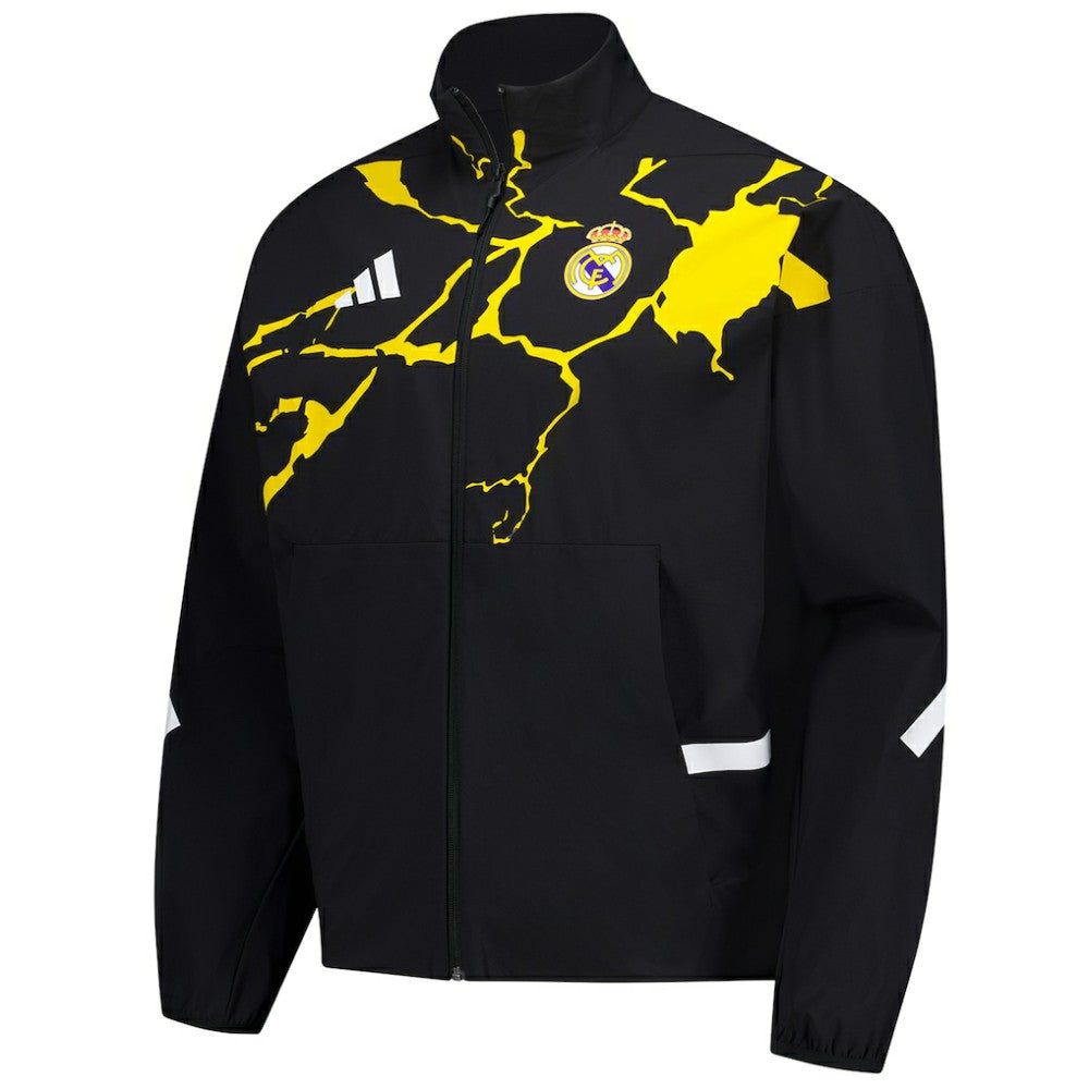 Real Madrid x Marvel Anthem Full-Zip Jacket - Black | Adidas on sale