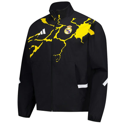 Real Madrid x Marvel Anthem Full-Zip Jacket - Black | Adidas on sale