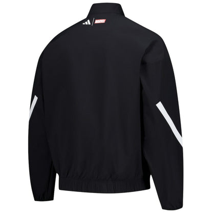 Real Madrid x Marvel Anthem Full-Zip Jacket - Black | Adidas on sale