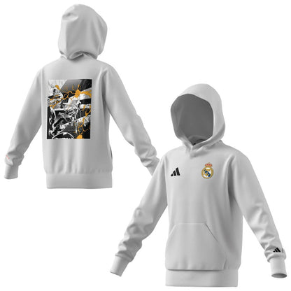 Real Madrid x Marvel Youth Hoodie - White | Adidas outlet